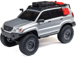 RC auto Axial SCX24 Lexus GX 470 1:24 4WD RTR, strieborná