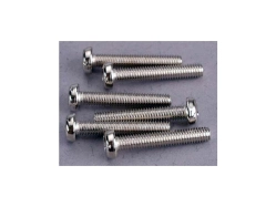 Traxxas šroub křížový M3x18mm půlkulatá hlava zink. (6)