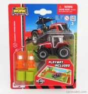 Maisto Massey ferguson 8s.265 Tractor With Playmat 2020 1:64 Červená Šedá