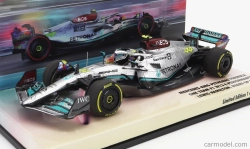 Minichamps Mercedes gp F1 W13e Team Mercedes-amg Petronas F1 N 44 6. Miami Gp 2022 Lewis Hamilton 1:43 Silver Green