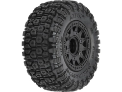 Kolesá Pro-Line s pneumatikami 2,2/3,0" Aztek SC M2, čierne Raid 6x30 H12 a H14 disk: Slash, Senton