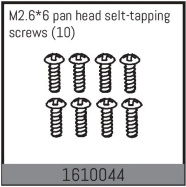 M2.6*6 pan head selt-tapping screws (10)