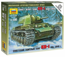 Zvezda Snap Kit - KV-1 (1:100)