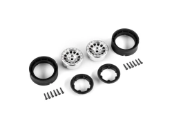 Traxxas disk 1.0" Method 105 beadlock polomatný chróm (2)