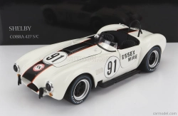 Kyosho Ford usa Shelby Cobra 427 S/c Spider Essex Wire N 91 500km Bridgehampton 1965 S.scott 1:18 Biela