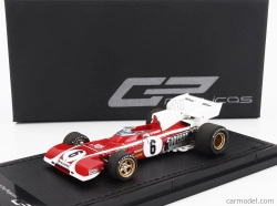 Gp-repliky Ferrari F1 312b2 Scuderia Ferrari N 6 12th South Africa Gp 1972 Clay Regazzoni 1:43 Red