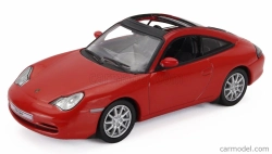Edicola Porsche 911 996 Targa 2002 1:43 Červená