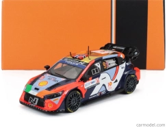 Ixo-models Hyundai I20 N Rally1 Team Shell Mobis Wrt N 9 6. Rally Chorvátsko 2024 Andreas Mikkelsen - Torstein Eriksen 1:43 Rôzne
