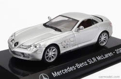 Edicola Mercedes benz Slr Mclaren 2003 - Con Vetrina - S vitrínou 1:43 Silver