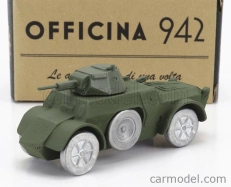 Officina-942 Fiat Ansaldo Tank Ab41 Autoblindo 1941 1:76 Vojenská zelená