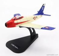 Italeri North american F-86e Sabre Military Airplane 1961 1:100 Cream Red Blue