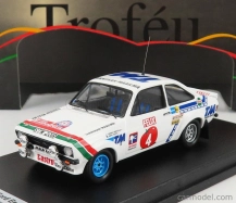 Trofeu Ford england Escort Mkii (night Version) N 4 Rally 1000 Lakes 1978 H.mikkola - A.hertz 1:43 Bílá