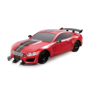 RC auto Drift Car s kouřem a LED, červená