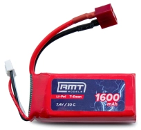 RMT Models Li-Pol 1600 mAh 7,4V 30C T-Dean