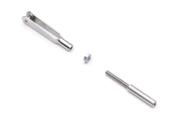 Vidlička kovová M2 s ocelovou spojkou 1,2mm 100ks