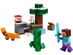 LEGO Minecraft - Steve a dobrodružstvo v tajge