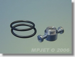 Pružné puzdro pre otvor vrtule 8, priemer hriadeľa 3