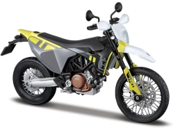 Maisto Husqvarna 701 Supermoto 2023 1:12 se stojánkem