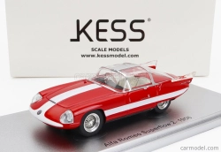 Kess-model Alfa romeo 6c 3000 Superflow Ii Pininfarina 1956 1:43 červená biela