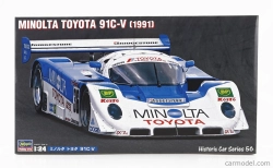 Hasegawa Toyota 91c-v Team Minolta N 36 Race 1991 M.sekiya - H.ogawa - A.wallace 1:24 /