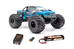 ROGUE TERRA SPORT RTR Brushless Monster Truck 4WD (15 kg servo), modrá + aku a nabíjač