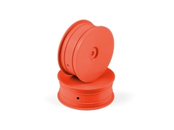 HUDY Predné terénne kolesá 2WD 1:10 (2 ks), oranžové