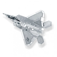 Oceľová stavebnica F22 Raptor