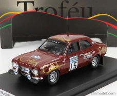Trofeu Ford england Escort Mki (nočná verzia) N 15 Rally Rac Lombard 1974 M.allen - P.white 1:43 Brown