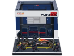 Bburago Oracle Red Bull Racing RB21 (2025) 1:43 #22 Tsunoda (Pit Pass Set)