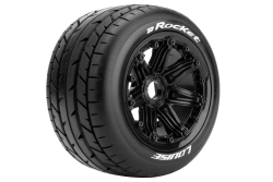 B-ROCKET SPORT 1/5 Baja zadní 24mm hex, černé disky, 2 ks