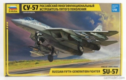 Zvezda Sukhoi Su-57 Russian Fifth Generation Fighter Airplane 2010 1:48 /