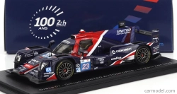 Spark-model Oreca 07 Gibson Gk428 4.2l V8 Team United Autosports N 23 24h Le Mans 2023 T.blomqvist - O.jarvis - J.pierson 1:43 Modrá Červená