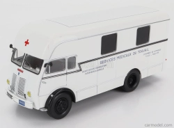 Edicola Berliet Gla 5 Truck Fourgon Integral Sureleve Service Medicaux Du Travail Ambulance 2-assi 1961 1:43 Biela