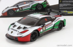 Re-el hračky Lamborghini Huracan Gt3 N 5 Racing 2019 1:24 Biela zelená červená