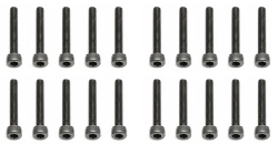 M3x20mm, Imbus šrouby s válcovou hlavou, 10 ks.