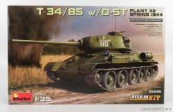 Miniart Kampfpanzer T-34/85 Tank Vojenský jar 1944 1:35 /