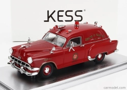 Kess-model Chevrolet National Ambulance Royal Oak Michigan Fire Protection Fire Engine 1954 1:43 Red