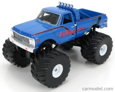 Greenlight Chevrolet K-10 Bigfoot Monster Truck Exterminator 1972 1:43 Blue Met