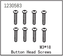 Button Head Screw M3*18 (8)