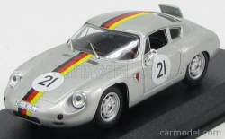 Najlepší model Porsche Abarth N 21 1000km Parigi 1962 Lingue - Koch 1:43 Silver