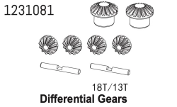 1231081 - Differential Gear Set 18T/13T CR4.4