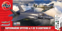 Airfix Spitfire Mk.Vc, F-35B Lightning II (1:72) (Giftset)