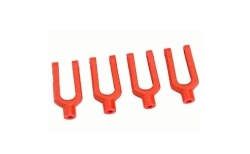 Spodné plastové uchytenie tlmiča , 4 ks.