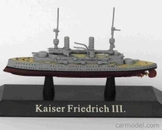 Edicola Warship Kaiser Friedrich Iii Liner Warship Germany 1896 1:1250 Military