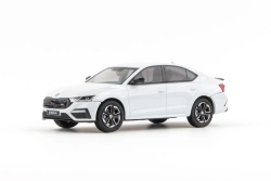 Abrex Škoda Octavia IV RS (2020) 1:43 - Biela Moon Metalíza