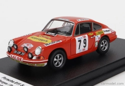 Trofeu Porsche 911s Coupe N 79 Rally Tap 1972 A.borges - P.garcia 1:43 Červená