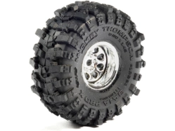 Pro-Line kolo 1:30 s pneu Baja Pro X, disk chromový (4): Axial SCX30