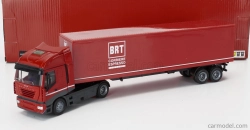 Newray Iveco fiat Stralis 540 Truck Cassonato Brt Bartolini Corriere Espresso 2009 1:43 Červená