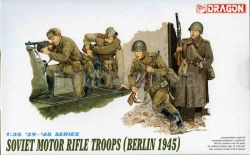 Model Kit figúrky 6019 - SOVIET MOTOR TROOPS (BERLIN 1945) (1:35)