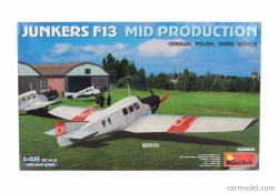 Miniart Junkers F13 Airplane Mid Production 1:48 /
